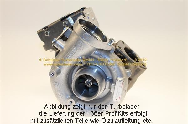 Schlütter Turbolader 166-09285 - Turbocompresseur, suralimentation cwaw.fr