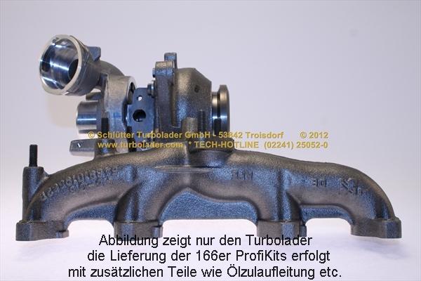 Schlütter Turbolader 166-04010 - Turbocompresseur, suralimentation cwaw.fr