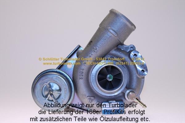 Schlütter Turbolader 166-04080 - Turbocompresseur, suralimentation cwaw.fr