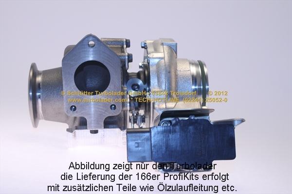 Schlütter Turbolader 166-05225 - Turbocompresseur, suralimentation cwaw.fr