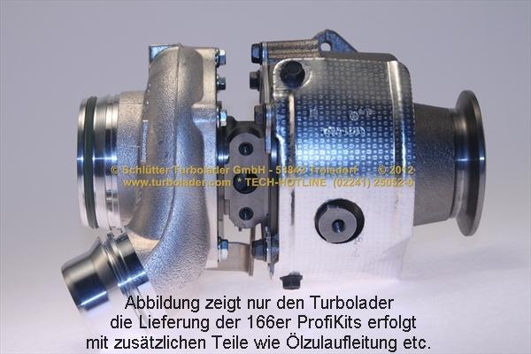 Schlütter Turbolader 166-05225 - Turbocompresseur, suralimentation cwaw.fr