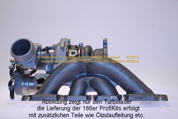 Schlütter Turbolader 166-06040 - Turbocompresseur, suralimentation cwaw.fr