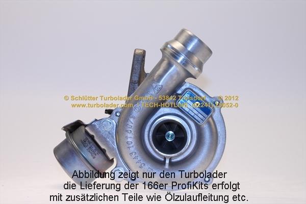 Schlütter Turbolader 166-00955 - Turbocompresseur, suralimentation cwaw.fr