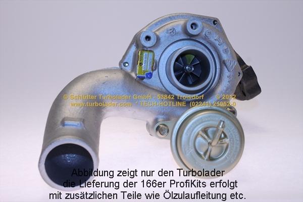 Schlütter Turbolader 166-00915 - Turbocompresseur, suralimentation cwaw.fr