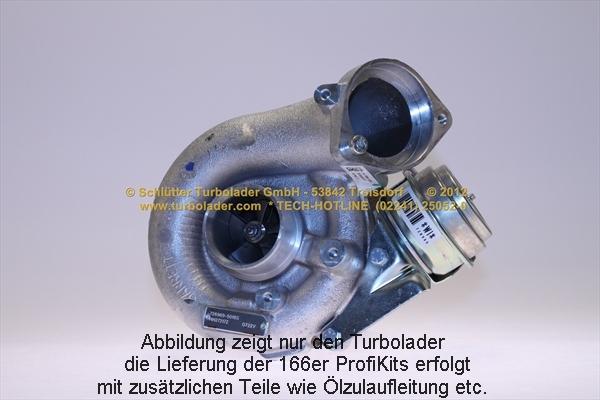 Schlütter Turbolader 166-00455 - Turbocompresseur, suralimentation cwaw.fr