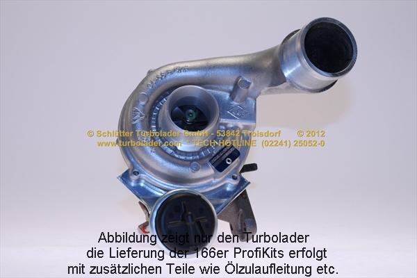 Schlütter Turbolader 166-00405 - Turbocompresseur, suralimentation cwaw.fr