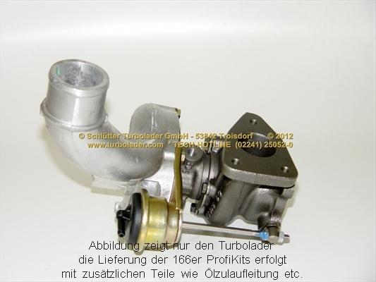 Schlütter Turbolader PRO-00425 - Turbocompresseur, suralimentation cwaw.fr