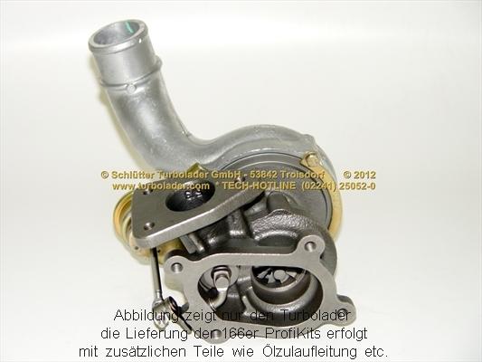 Schlütter Turbolader PRO-00425 - Turbocompresseur, suralimentation cwaw.fr