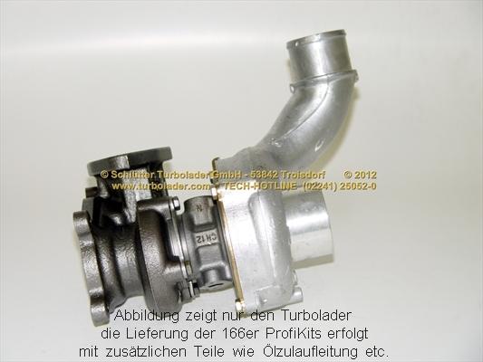 Schlütter Turbolader PRO-00425 - Turbocompresseur, suralimentation cwaw.fr