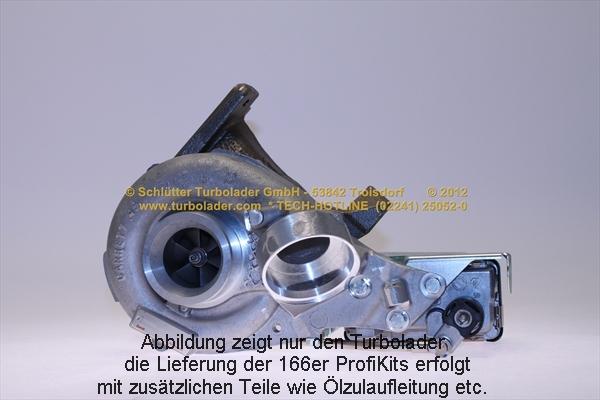 Schlütter Turbolader 166-00555 - Turbocompresseur, suralimentation cwaw.fr