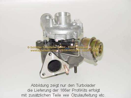 Schlütter Turbolader 166-00560 - Turbocompresseur, suralimentation cwaw.fr