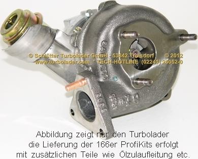 Schlütter Turbolader 166-00560 - Turbocompresseur, suralimentation cwaw.fr