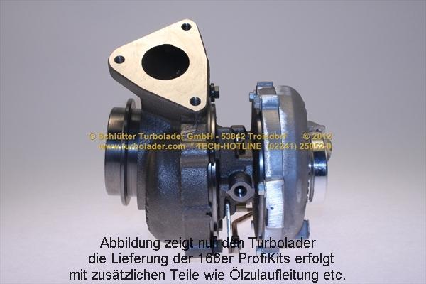 Schlütter Turbolader 166-00535 - Turbocompresseur, suralimentation cwaw.fr