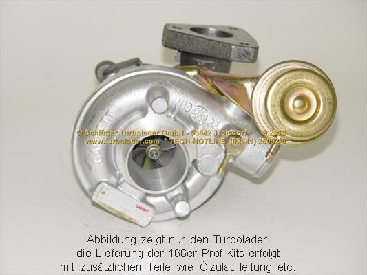 Schlütter Turbolader 166-00530 - Turbocompresseur, suralimentation cwaw.fr