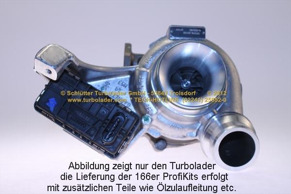 Schlütter Turbolader 166-00920 - Turbocompresseur, suralimentation cwaw.fr