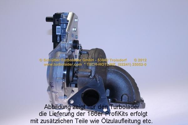 Schlütter Turbolader 166-00055 - Turbocompresseur, suralimentation cwaw.fr