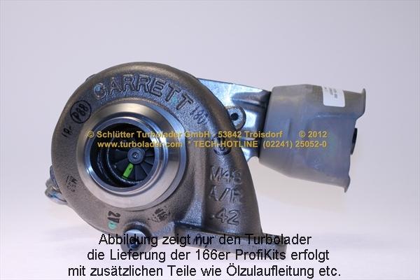 Schlütter Turbolader 166-00068 - Turbocompresseur, suralimentation cwaw.fr