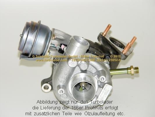 Schlütter Turbolader 166-00060 - Turbocompresseur, suralimentation cwaw.fr