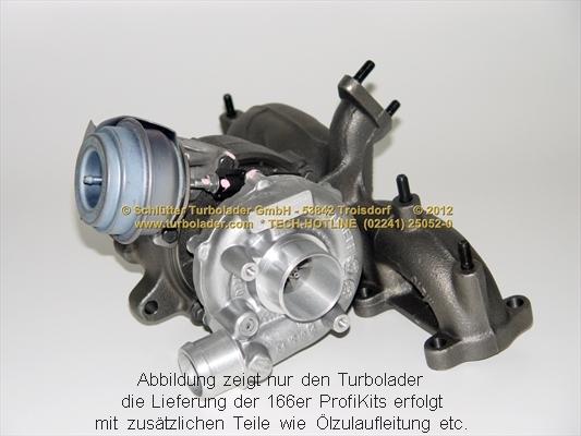 Schlütter Turbolader 166-00080EOL - Turbocompresseur, suralimentation cwaw.fr