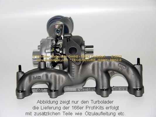 Schlütter Turbolader 166-00080EOL - Turbocompresseur, suralimentation cwaw.fr