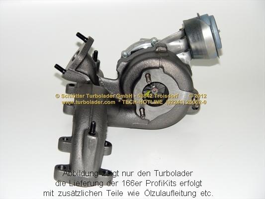 Schlütter Turbolader 166-00080EOL - Turbocompresseur, suralimentation cwaw.fr