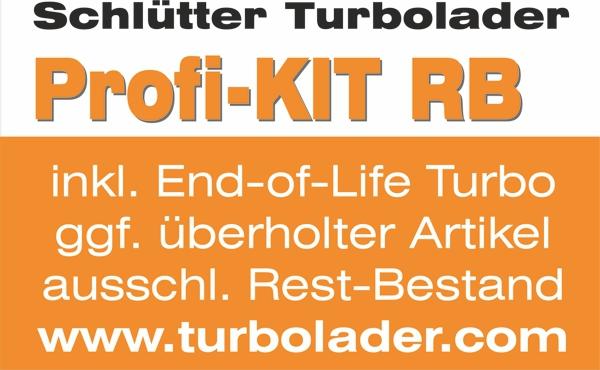 Schlütter Turbolader 166-00020_RB - Turbocompresseur, suralimentation cwaw.fr