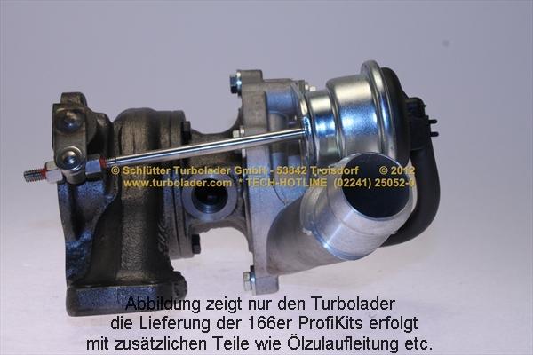 Schlütter Turbolader 166-00855EOL - Turbocompresseur, suralimentation cwaw.fr