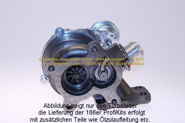 Schlütter Turbolader 166-00855EOL - Turbocompresseur, suralimentation cwaw.fr