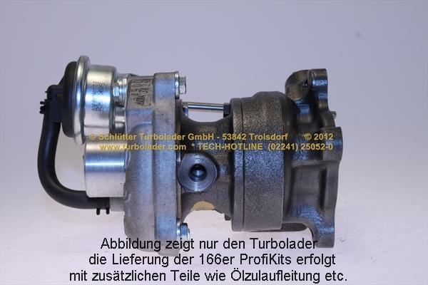 Schlütter Turbolader 166-00855EOL - Turbocompresseur, suralimentation cwaw.fr