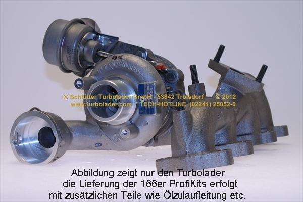 Schlütter Turbolader 166-00350 - Turbocompresseur, suralimentation cwaw.fr