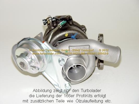 Schlütter Turbolader 166-00365 - Turbocompresseur, suralimentation cwaw.fr