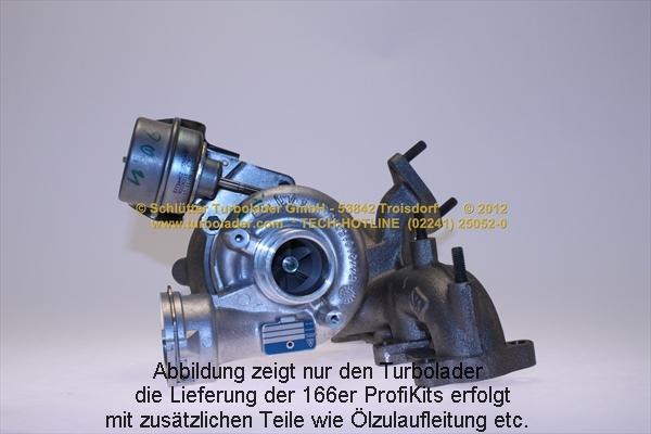 Schlütter Turbolader 166-00301 - Turbocompresseur, suralimentation cwaw.fr