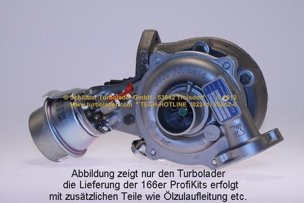 Schlütter Turbolader 166-00316 - Turbocompresseur, suralimentation cwaw.fr