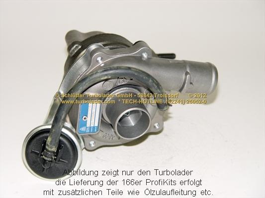 Schlütter Turbolader 166-00345 - Turbocompresseur, suralimentation cwaw.fr