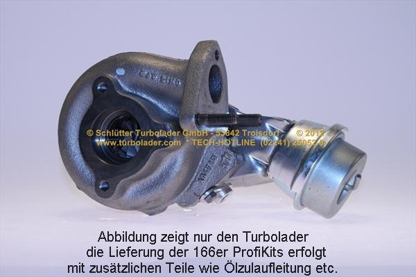 Schlütter Turbolader 166-00235 - Turbocompresseur, suralimentation cwaw.fr