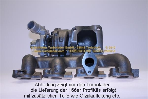 Schlütter Turbolader 166-00730 - Turbocompresseur, suralimentation cwaw.fr