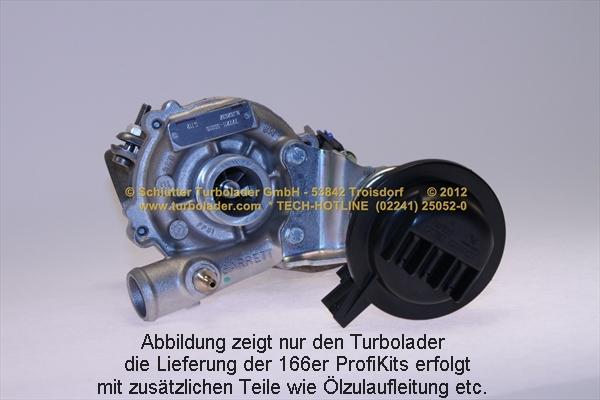 Schlütter Turbolader 166-00775 - Turbocompresseur, suralimentation cwaw.fr