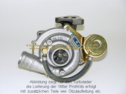 Schlütter Turbolader 166-01465 - Turbocompresseur, suralimentation cwaw.fr