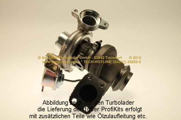 Schlütter Turbolader 166-05132 - Turbocompresseur, suralimentation cwaw.fr