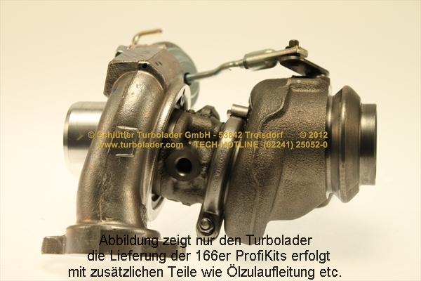 Schlütter Turbolader 166-01680 D - Turbocompresseur, suralimentation cwaw.fr