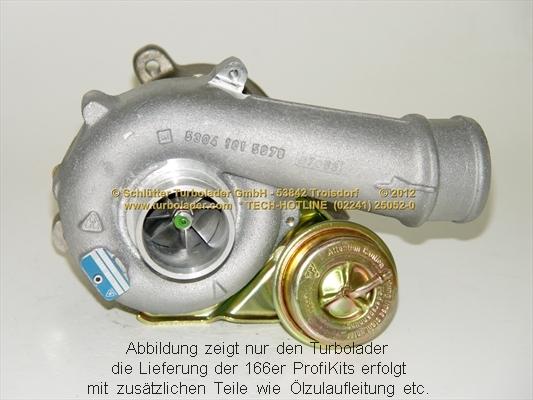 Schlütter Turbolader 166-01090 - Turbocompresseur, suralimentation cwaw.fr