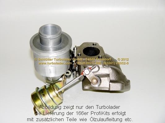 Schlütter Turbolader 166-01040EOL - Turbocompresseur, suralimentation cwaw.fr