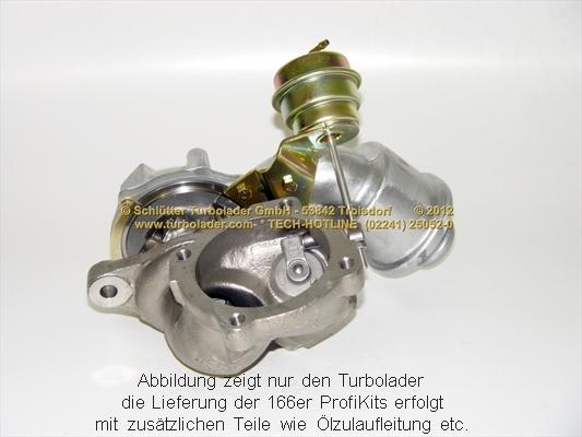 Schlütter Turbolader 166-01040EOL - Turbocompresseur, suralimentation cwaw.fr