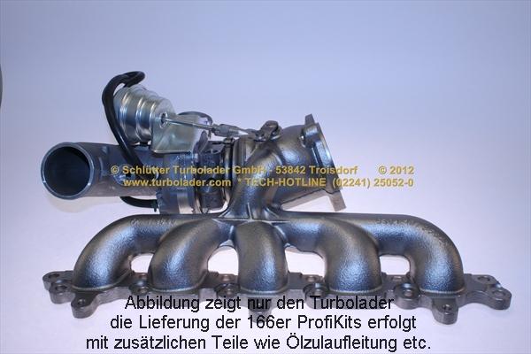 Schlütter Turbolader 166-01065 - Turbocompresseur, suralimentation cwaw.fr