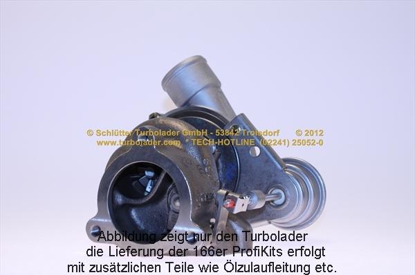 Schlütter Turbolader PRO-01070 - Turbocompresseur, suralimentation cwaw.fr