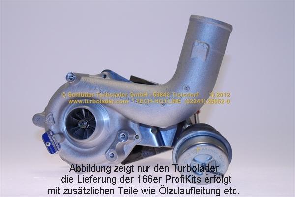 Schlütter Turbolader 166-01020 - Turbocompresseur, suralimentation cwaw.fr