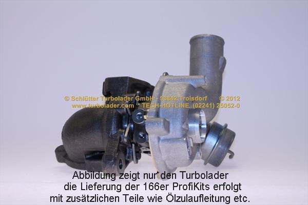 Schlütter Turbolader 166-06060 - Turbocompresseur, suralimentation cwaw.fr