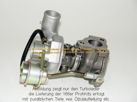 Schlütter Turbolader PRO-01155 - Turbocompresseur, suralimentation cwaw.fr