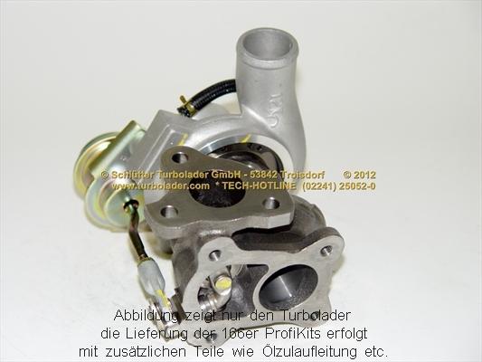 Schlütter Turbolader PRO-01155 - Turbocompresseur, suralimentation cwaw.fr