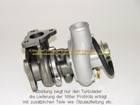 Schlütter Turbolader PRO-01155 - Turbocompresseur, suralimentation cwaw.fr